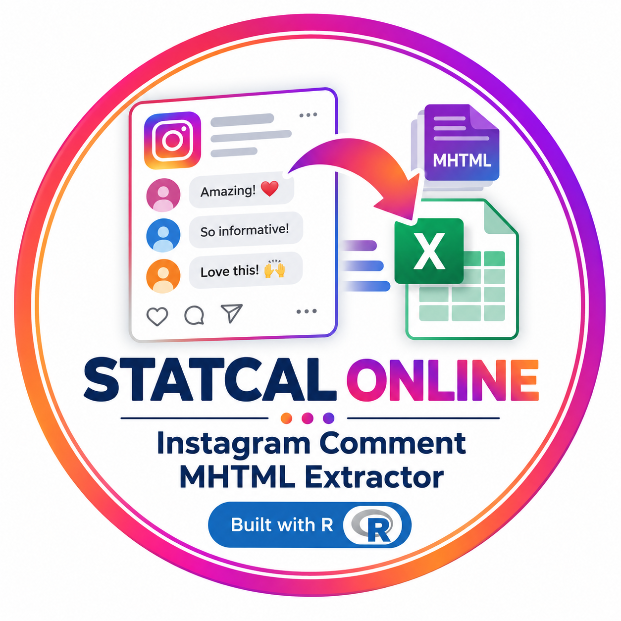 Multiple Instagram Comment MHTML Extractor